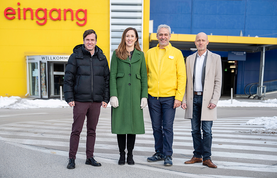 Austrian Business Woman IKEA Klagenfurt