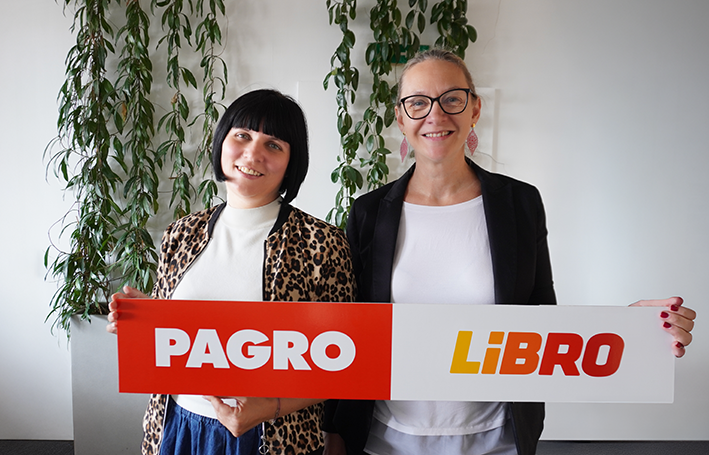 Zwei Marken, ein gemeinsamer Auftritt: Libro und Pagro