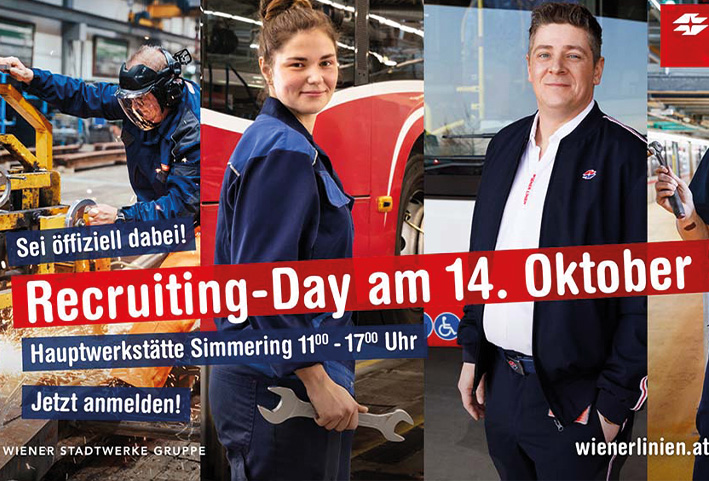 Wiener Linien laden zum Recruiting Day