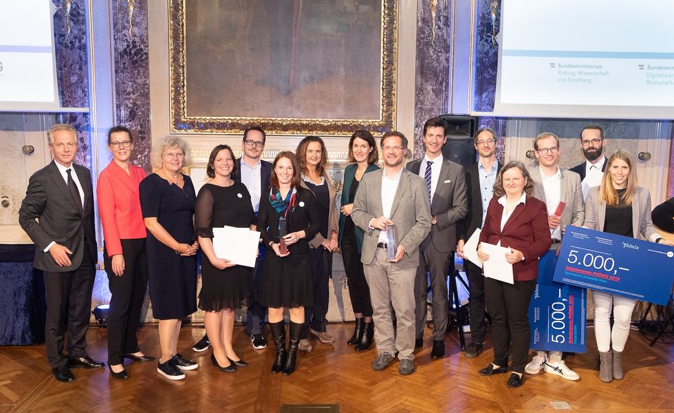 Vier herausragende Unternehmen wurden mit dem Gründerpreis PHÖNIX prämiert