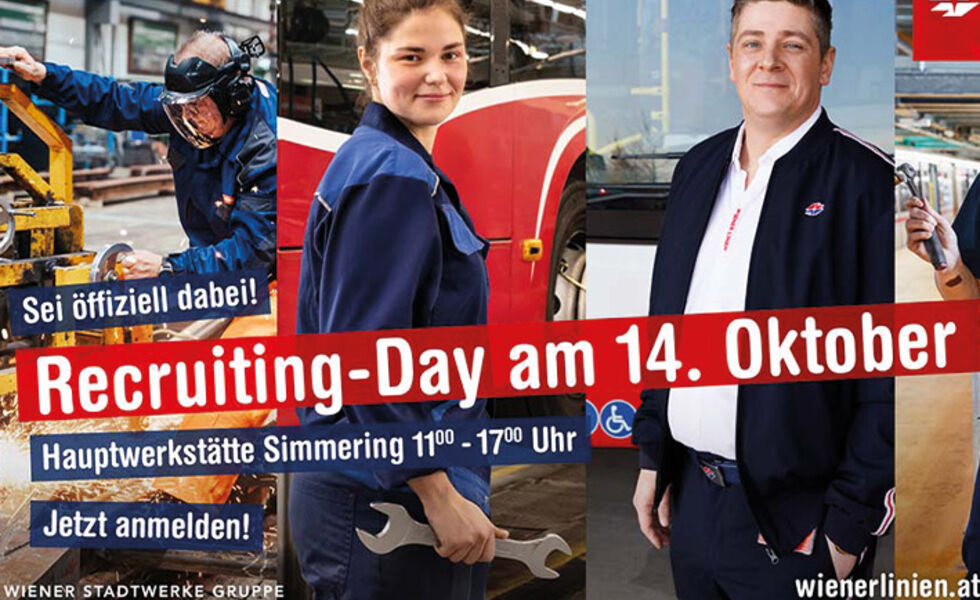 Wiener Linien laden zum Recruiting Day